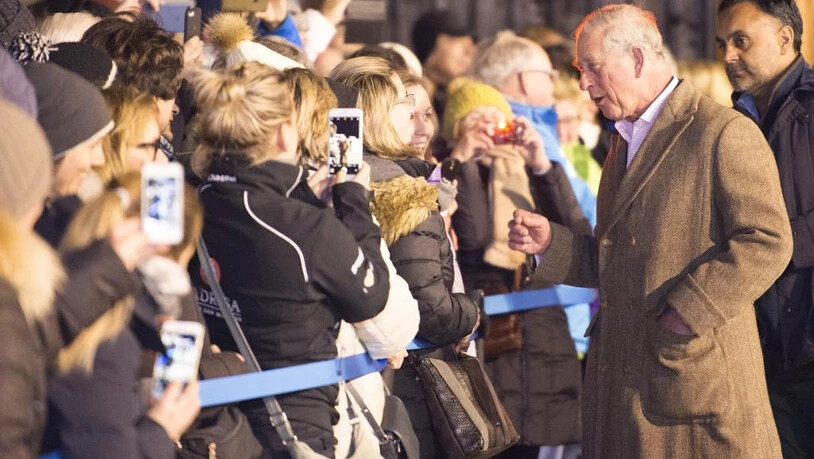 Der britische Thronfolger Prinz Charles verbringt seit 40 Jahren die Skiferien in Klosters.