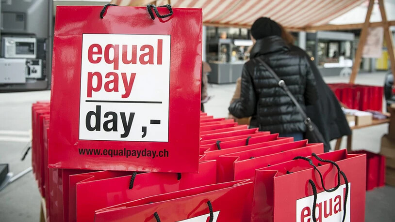 Am Equal Pay Day, am 22. Februar, wird auf die Lohnunterschiede bei Frauen und Männern aufmerksam gemacht.