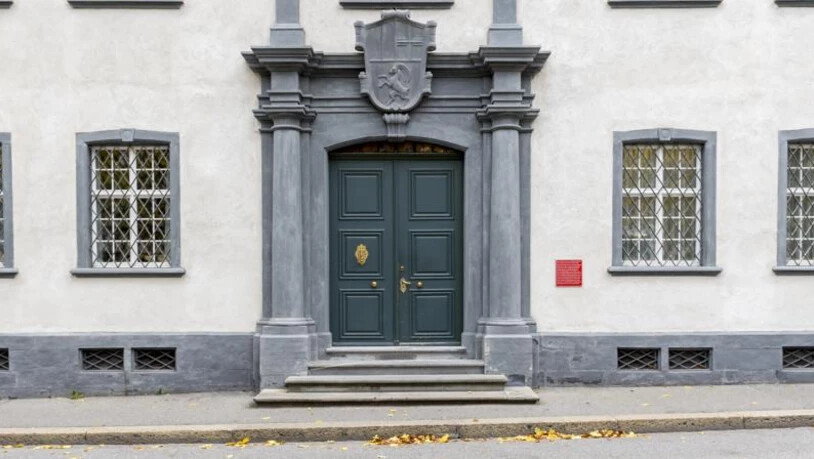 Das Graue Haus, Sitz der Bündner Regierung. 