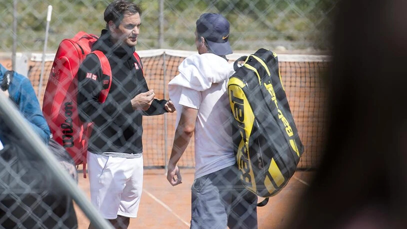 Roger Federer Tennis Felsberg 