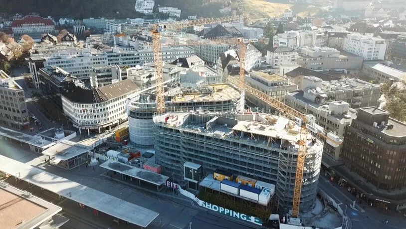Mitte Dezember wird das Shoppingcenter «Steinbock» in Chur eröffnet.