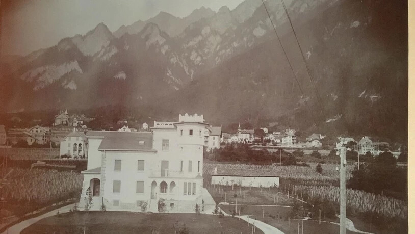 Sie Villa Svea kurz nach ihrem Bau 1905