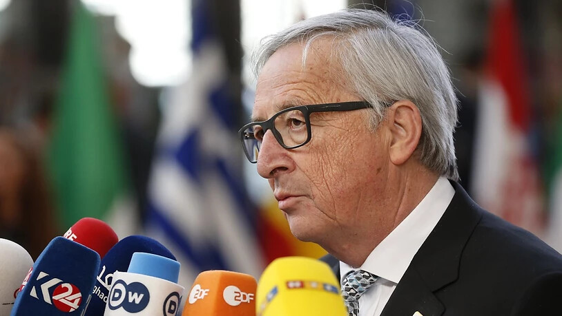 EU-Kommissionspräsident Jean-Claude Juncker hofft noch immer darauf, dass die EU von den Strafzöllen der USA verschont bleibt. Dies sagte er am Donnerstag im Brüssel kurz vor Beginn des EU-Gipfeltreffens (Archiv).