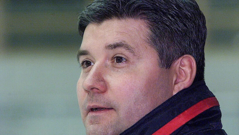 Konstantin Kuraschew in der Saison 2003/04 als Trainer des EHC Lenzerheide-Valbella.