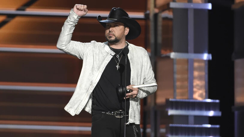 Jason Aldean hat am 15. April 2018 in Las Vegas bei der Verleihung der Country Music Awards den Spitzenpreis "Entertainer des Jahres" gewonnen. (Archiv)
