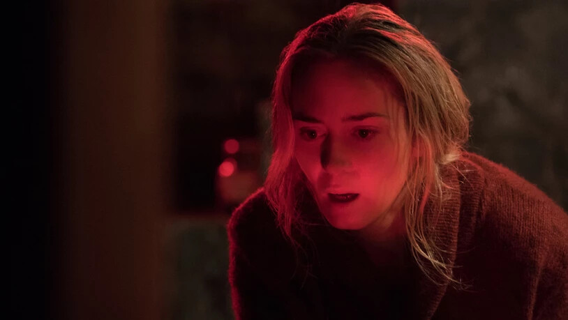 Emily Blunt in einer Szene von "A Quiet Place". Der Horrorfilm von John Krasinski eroberte am Wochenende vom 19. bis 22. April 2018 den ersten Platz bei den US-Kinocharts zurück. (Archiv)