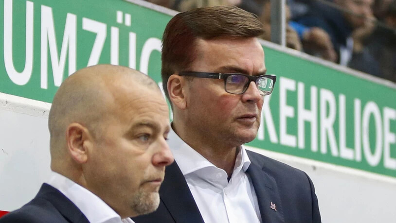 Wieder vereint: Klotens bisheriger Assistenztrainer Niklas Gällstedt (links) wird in Wolfsburg wieder an der Seite des früheren Klotener Cheftrainers Pekka Tirkkonen arbeiten