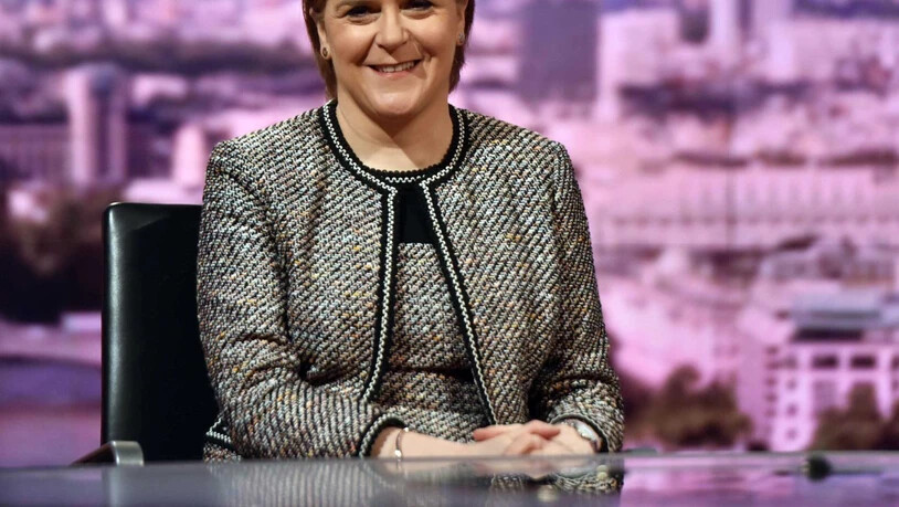 Die schottische Regierungschefin Nicola Sturgeon dürfte zufrieden sein: Das Regionalparlament in Edinburgh folgte ihrer Empfehlung und lehnte das Brexit-Gesetz der britischen Regierung ab. (Archiv)