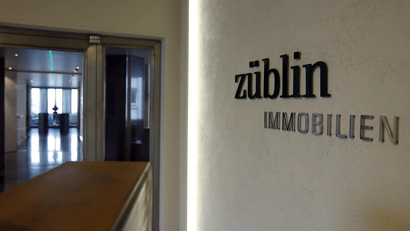 Das Immobilienunternehmen Züblin verzeichnet im abgelaufenen Geschäftsjahr höhere Mieterträge. Wegen Einmaleffekten resultierte dennoch ein Verlust von gut 29 Millionen Franken. (Archiv)