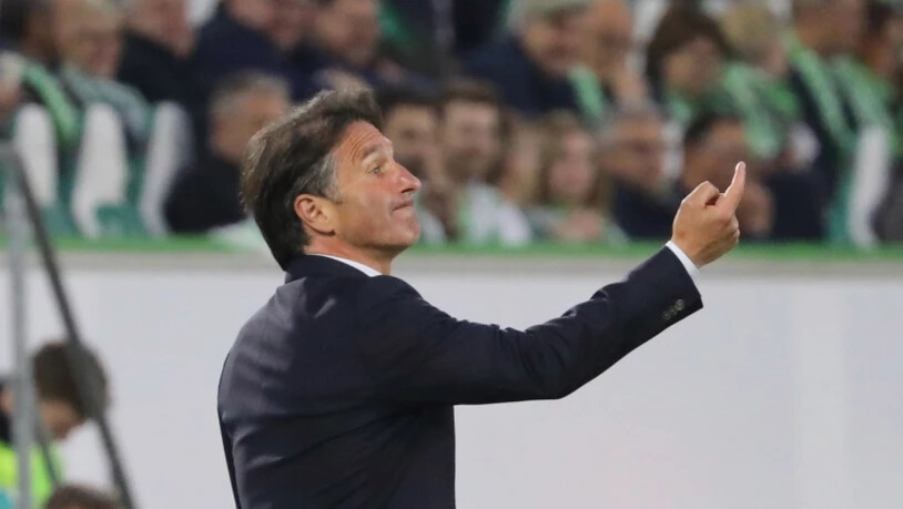 Unter Druck: Wolfsburg-Coach Bruno Labbadia