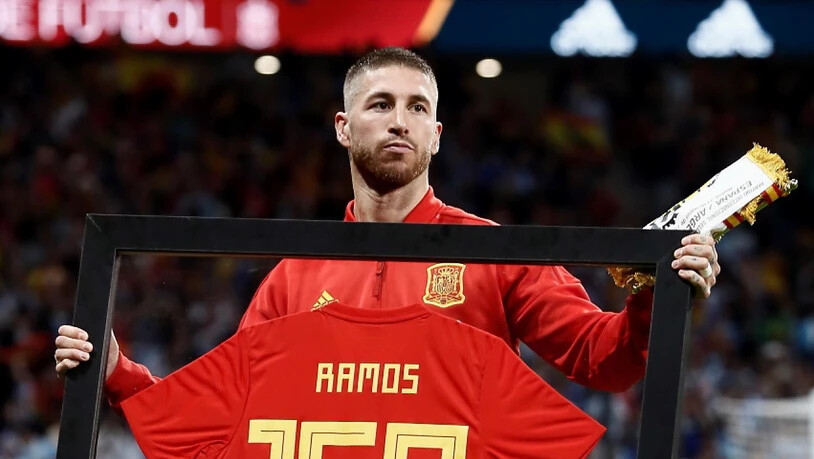 Auch nach über 150 Länderspielen noch Lust auf das Nationalteam: Spaniens Sergio Ramos