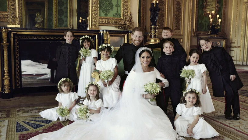 Eines der offiziellen Hochzeitsfotos von Prinz Harry und Herzogin Meghan.