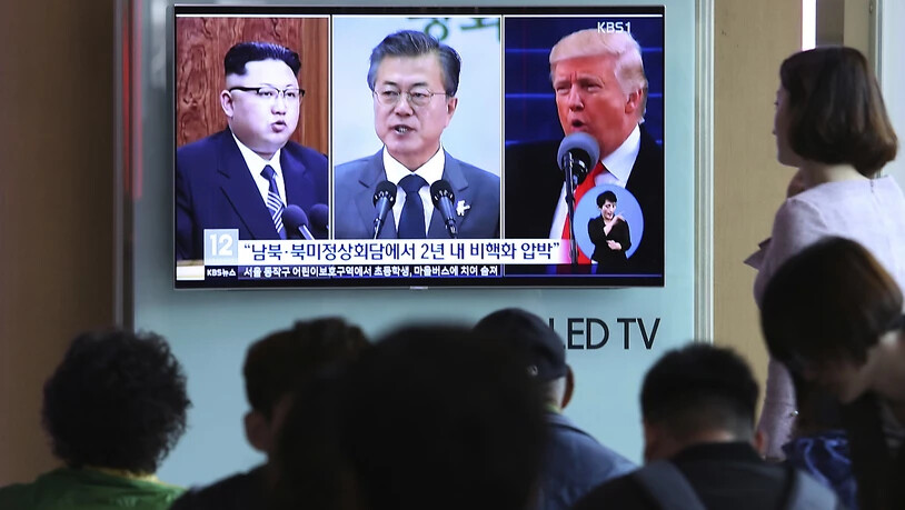 Der südkoreanische Präsident Moon Jae In trifft sich mit US-Präsident Donald Trump um das geplante Gipfeltreffen Trumps mit Nordkoreas Kim Jong Un vorzubereiten. Doch ob das für den 12.Juni geplante Treffen tatsächlich stattfindet,  ist immer noch…