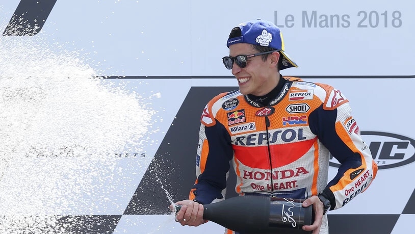 Auf zwei Rädern ein Superstar, auf vier ein Lehrling: Moto-GP-Weltmeister Marc Marquez wird im Juni ein Formel-1-Auto testen können