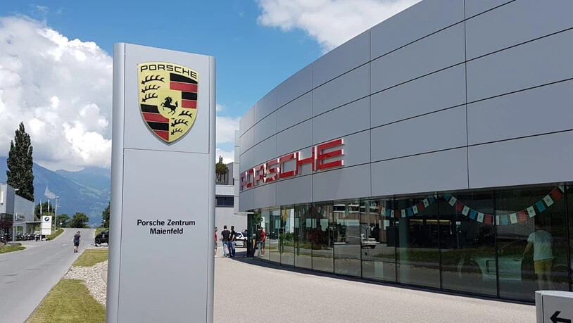 Das Porsche Zentrum Maienfeld.