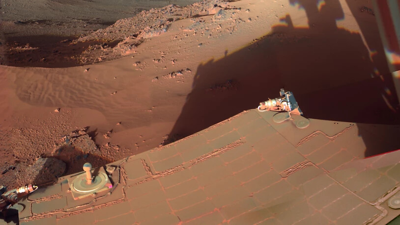 Muss seine Entdeckungsfahrten auf dem Mars vorerst pausieren: das Erkundungsfahrzeug "Opportunity". (Archivbild)