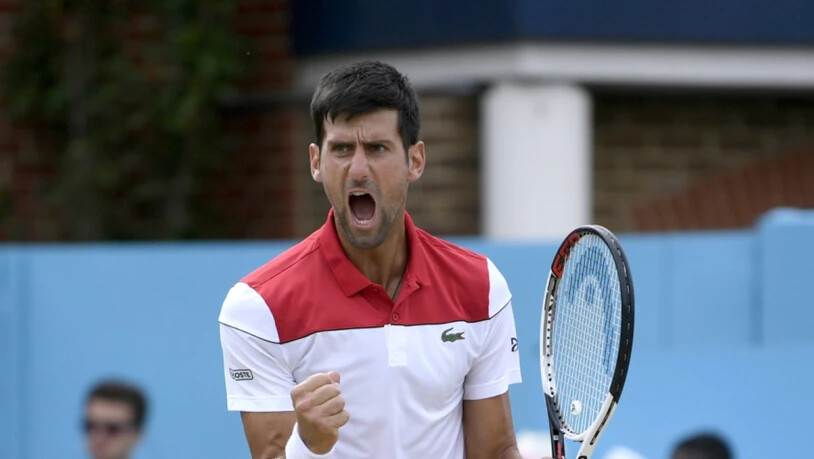 Novak Djokovic hat allen Grund zur Freude