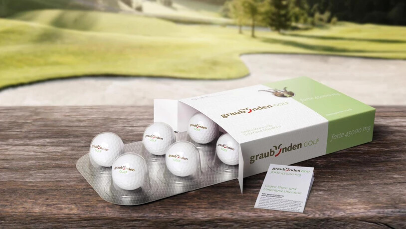 Graubünden Ferien hat eine neue Golf-Kampagne lanciert.