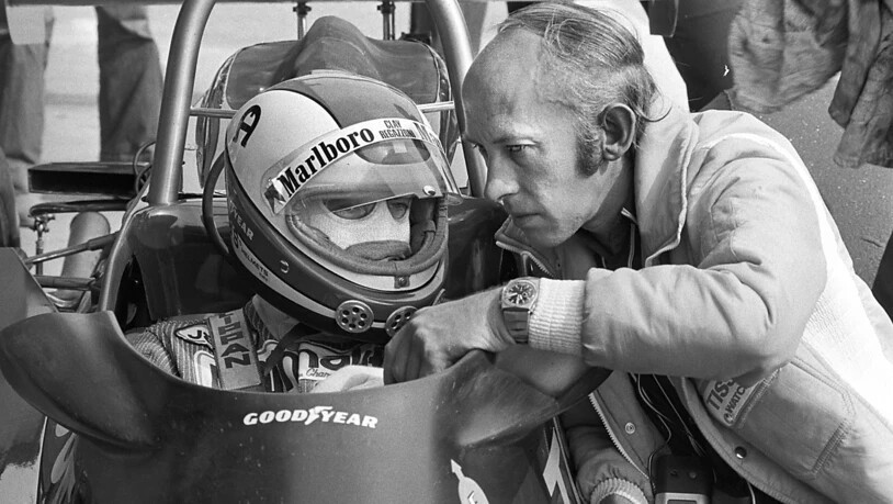 Mo Nunn mit dem ehemaligen Schweizer Formel-1-Star Clay Regazzoni