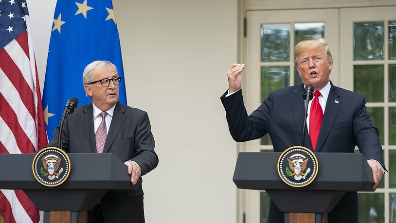 US-Präsident Donald Trump hat sich weiterhin positiv über die Gespräche zum Handelsstreit mit EU-Kommissionspräsidenten Jean-Claude Juncker geäussert.