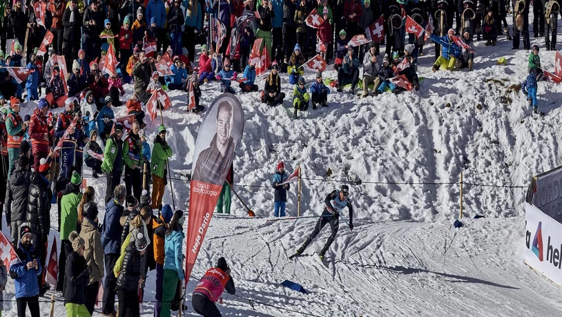 Die Tour de Ski Lenzerheide lockt die weltbesten Langläuferinnen und Langläufer an.