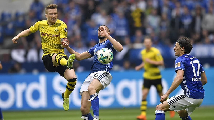 Marco Reus (links) führt Borussia Dortmund als Captain in die Bundesliga-Saison 2018/19