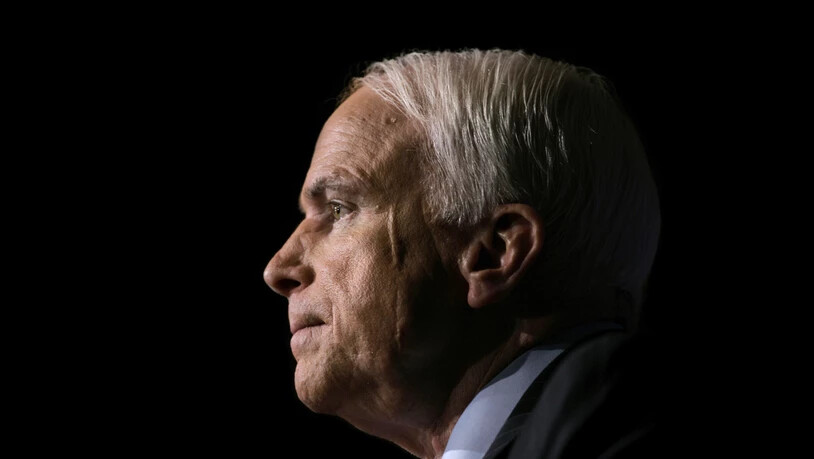 Der 81-jährige John McCain litt an einem äusserst aggressiven Hirntumor. (Archivbild)