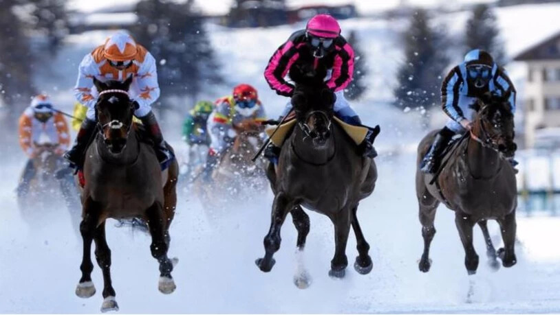 Pferderennen in St. Moritz haben eine lange Tradition.