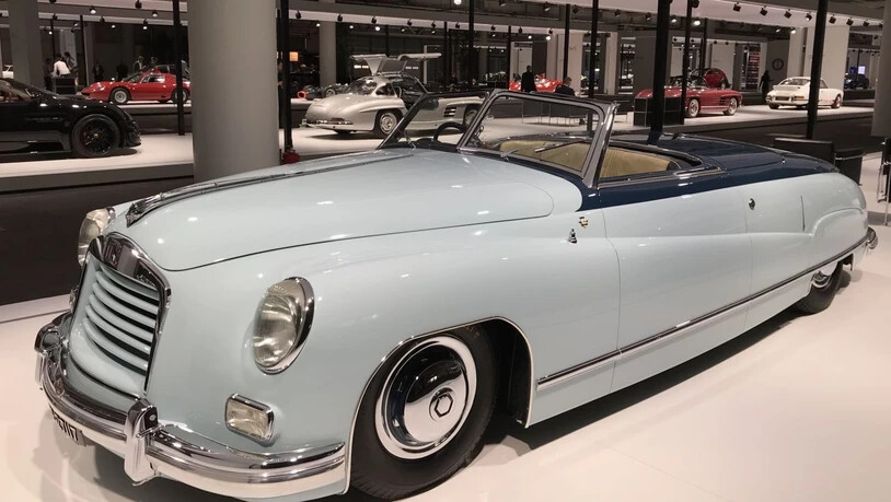 Der Isotta Fraschini von 1948 ist eines von mehr als hundert exklusiven Autos, die an der ersten Ausgabe der Grand Basel in museualem Ambiente präsentiert werden.