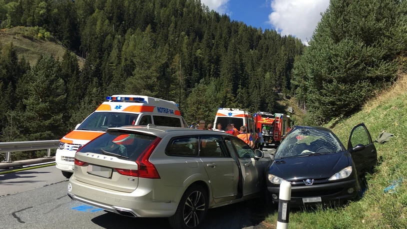 Verkehrsunfall in Ardez