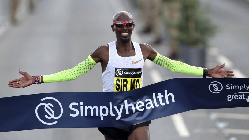 Mo Farah läuft in Chicago im Marathon zu einem Europarekord