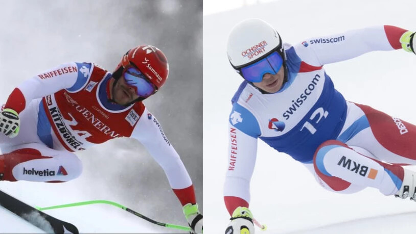 Thomas Tumler und Gino Caviezel sind im Swiss-Ski-Aufgebot mit dabei.