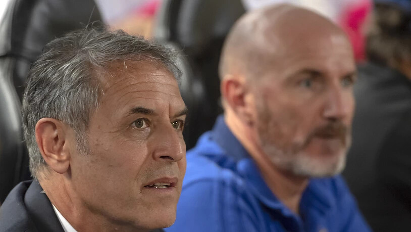 Cheftrainer Marcel Koller und Assistent Carlos Bernegger müssen mit dem FCB durchstarten