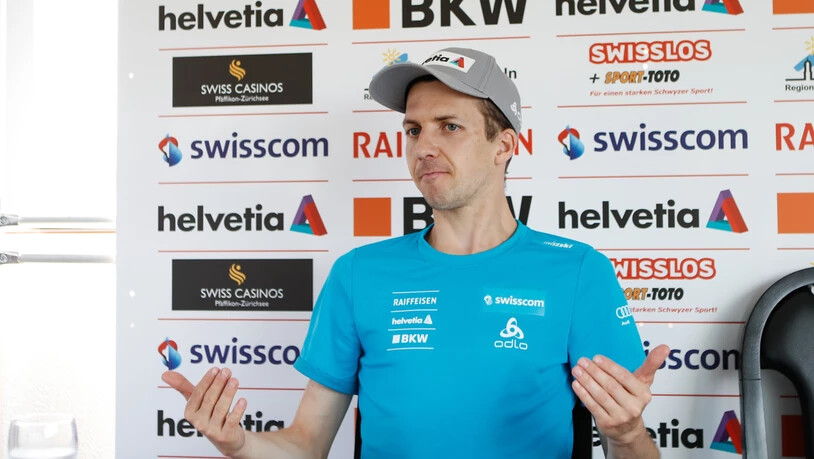 Simon Ammann - weiterhin sind im Schweizer Team alle Augen vorab auf ihn gerichtet