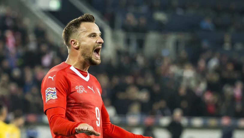 Haris Seferovic hat sich mit seinen drei Toren gegen Belgien in die Herzen der Schweizer Fans geschossen
