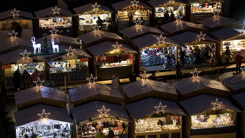 Die Weihnachtsmärkte in der Schweiz expandieren uns spielen auch im Tourismus eine wichtige Rolle. (Archiv)