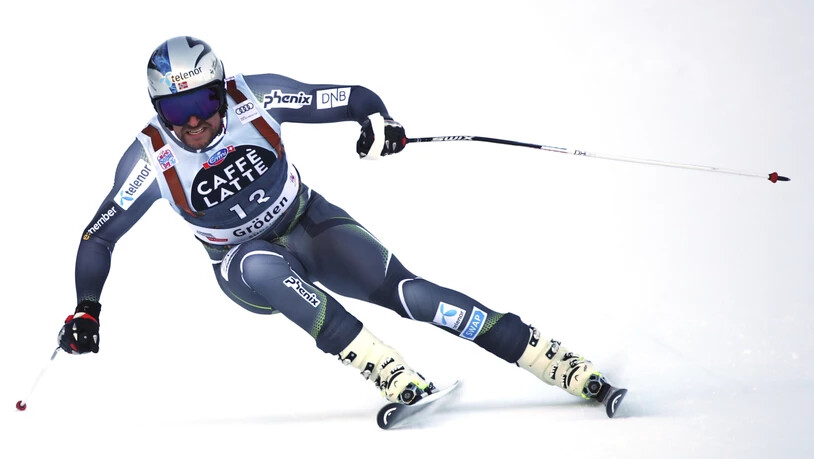 Aksel Svindal gewann den Super-G in Val Gardena zum bereits fünften Mal