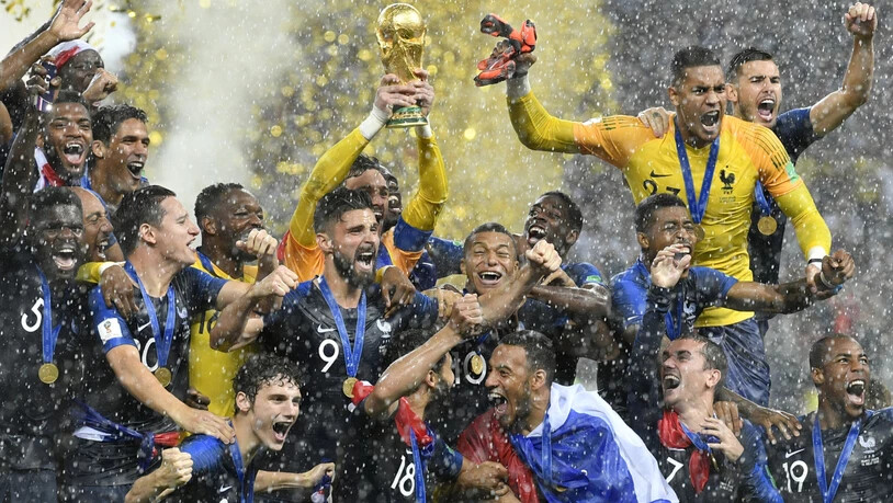 Im Regen des Luschniki-Stadions in Moskau krönte sich Frankreich dank einem 4:2 im Final gegen Kroatien zum zweiten Mal nach 1998 zum Fussball-Weltmeister