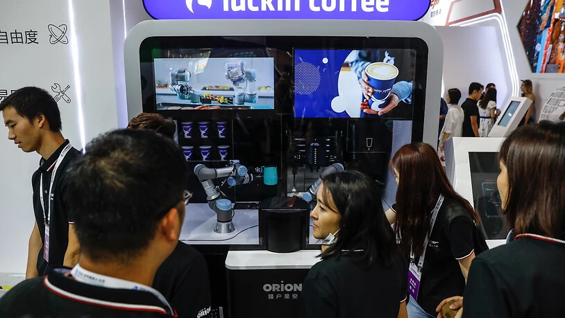 Jagd auf den Platzhirsch: Die chinesische Kaffeehauskette Luckin will Marktführer Starbucks in China vom Thron stossen. (Archiv)