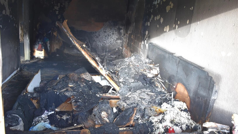 Im Oktober 2018 hat am Silserweg in Thusis ein Mehrfamilienhaus gebrannt.
