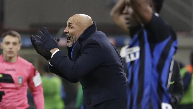 Inter Mailand und Trainer Luciano Spalletti gelang der Start in das neue Jahr in der Serie A nicht nach Wunsch