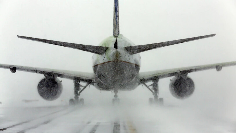 Gestrandet in eisiger Kälte: Passagiere mussten während Stunden in einer Maschine der US-Fluggesellschaft United Airlines im Nordosten Kanadas ausharren. (Symbolbild)