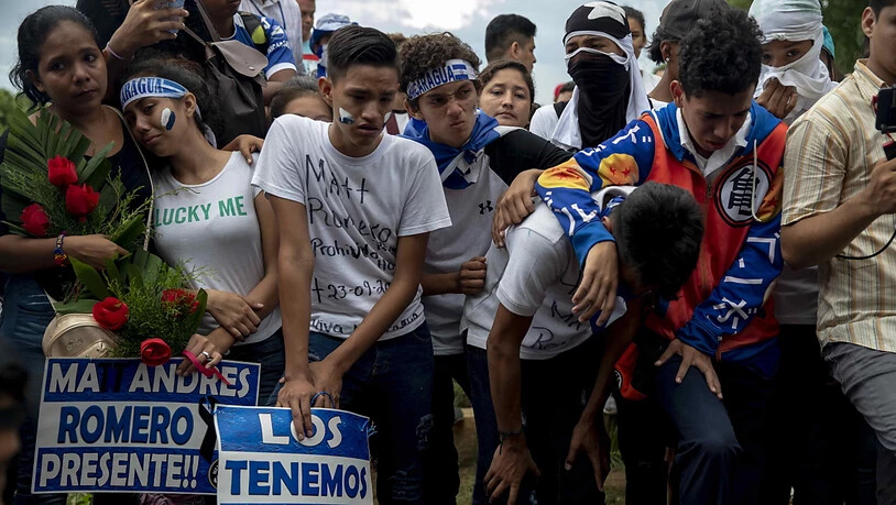 Eine geplante Sozialreform in Nicaragua löste im vergangenen April Unruhen in Nicaragua aus. Mehr als 500 Menschen kamen dabei ums Leben. die EU droht Nicaragua inzwischen mit Sanktionen. (Archivbild).