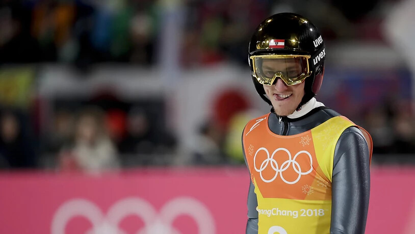 Gregor Schlierenzauer bei einem seiner erfolglosen Auftritte an den Winterspielen 2018 in Pyeongchang