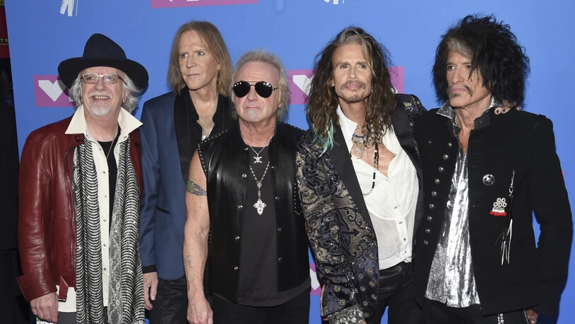 Die Rocker der Band Aerosmith sollen mit einem Hollywood-Sternchen ausgezeichnet werden. (Archivbild)
