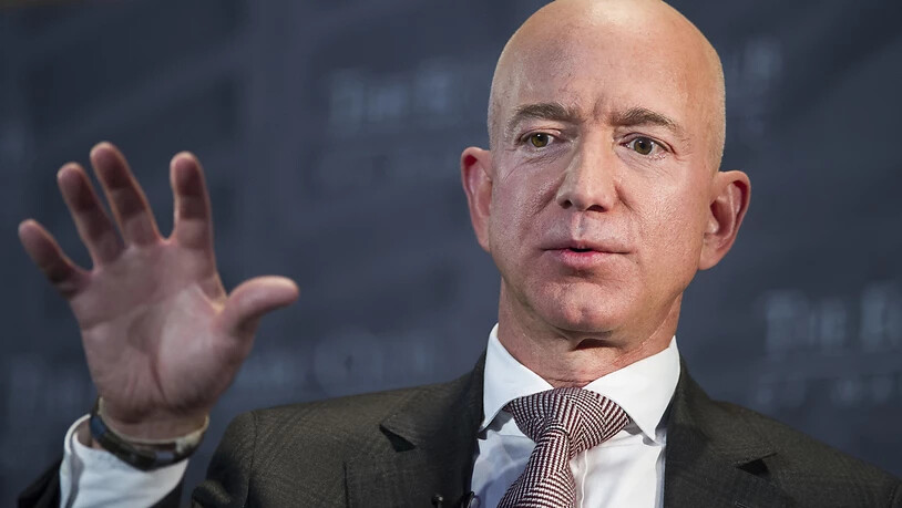 Im Streit mit dem US-Präsident Donald Trump nahestehenden Boulevardblatt "National Enquirer": Amazon-Chef Jeff Bezos.