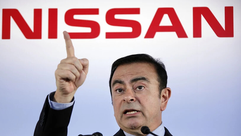 Die Untreuevorwürfe gegen den inhaftierten ehemaligen Verwaltungsratschef Carlos Ghosn schlagen bei Nissan mit über 80 Millionen Franken zu Buche. (Archiv)