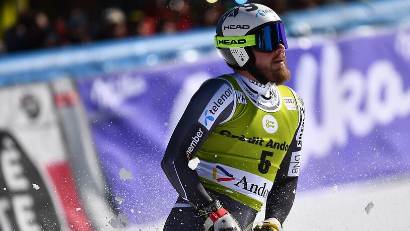 Kjetil Jansrud ist einer der geschlagenen Norweger im Kampf um den Disziplinensieg - er wird im letzten Super-G des Winters Vierter