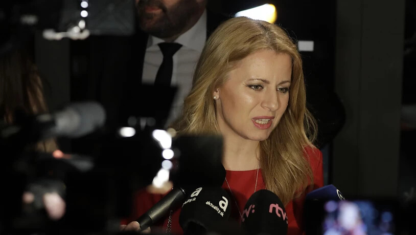 Gilt laut Umfragen als Favoritin für die Präsidentenwahl in der Slowakei: die liberale Bürgeranwältin Zuzana Caputova.