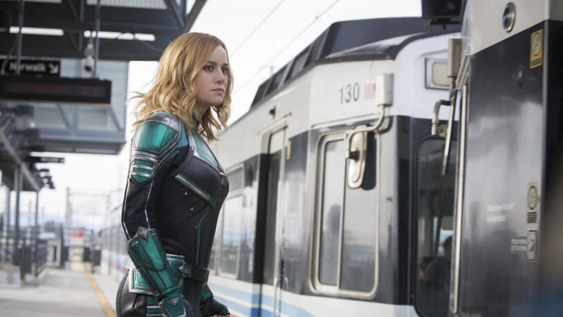 "Captain Marvel" mit Brie Larson in der Hauptrolle hat am Wochenende vom 15. bis 17. März 2019 die US-Kinocharts angeführt. (Archiv)